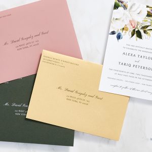 hero how to address wedding invitations